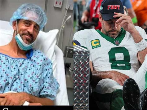 Aaron Rodgers says surgery ‘went great’ following season-ending Achilles injury