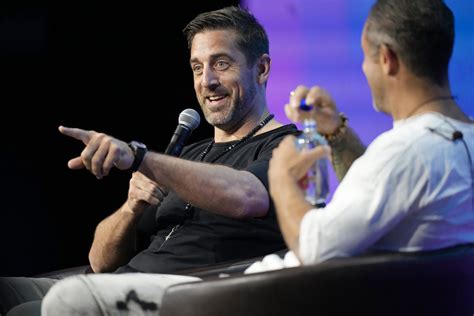 Aaron Rodgers talks about taking ayahuasca at a Denver psychedelics conference