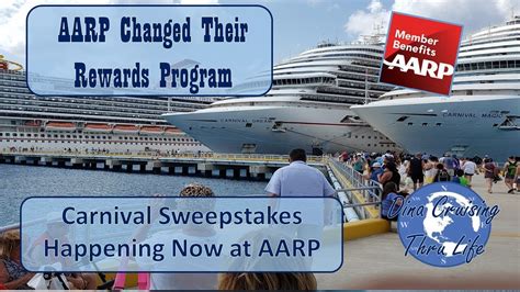 Hotels with AARP discounts Life Insurance ... Get instant access to members-only products and hundreds of discounts, a free second membership, and a subscription to AARP the Magazine. Join Now. Renew Now ... Same here I have not gotten any carnival gift card even though I purchase one. I plan to go on cruise soon too. 0 …. 
