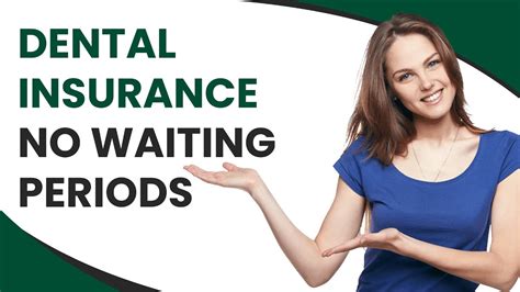 Here are the best dental insurance plans with no waiting period. Dental insurance plans often have waiting periods before you can make a claim for certain dental care after.... 