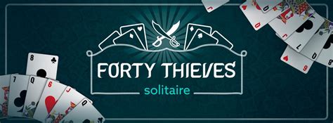 Play Forty Thieves Solitaire, a challenging c