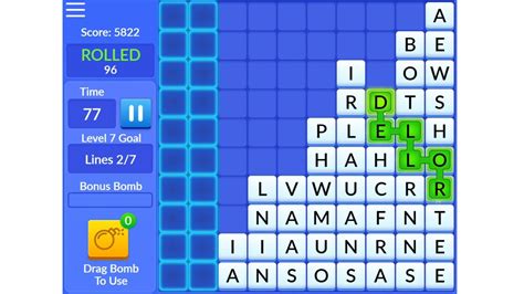 Game Description. Reviews. Word Wipe is a free online word puzzle game, join adjacent letters to create words. Clear as many lines as you can before the time runs out. Use at least 3 letters to form a word. Submitted words bring you game points. More complex words are worth more points. Letter tiles can be used more than once within the word.. 