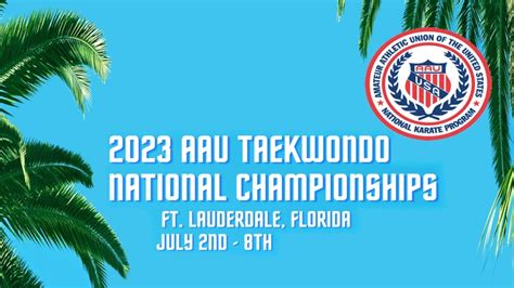Aau Taekwondo Nationals 2023