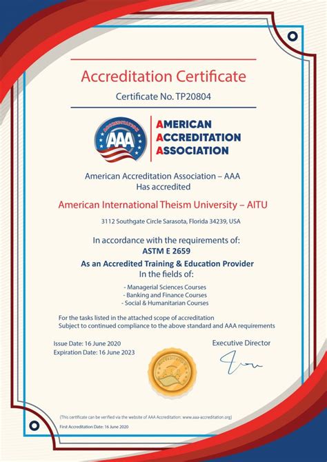 The accreditation validates AAU’s high level of education and provides students with access to a vast global market since an American degree has international recognition. American College Dublin Irish American University is affiliated with American College Dublin, a private liberal arts college.. 