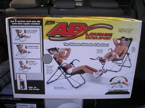 Ab lounger ultra. The Ab Lounge Sport allows you to train upper and lower abdominal muscles, core muscles are much more effective than a standard ab machine. Muscles that work together load is distributed evenly. The work further includes muscle stabilizers and muscles of the back. When you purchase you also get a DVD with all the necessary information on how to ... 