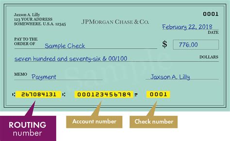 Find the JP Morgan Chase Bank routing number, customer se