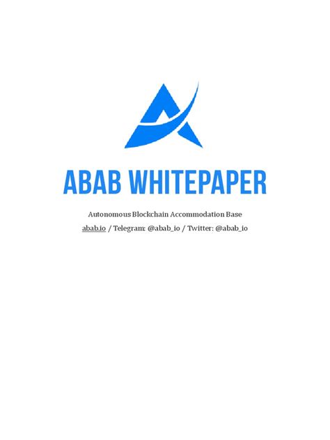 Abab Whitepaper