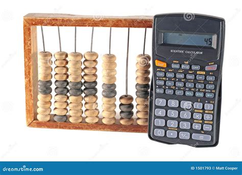 Abacus and Calculator
