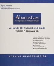 Abacuslaw complete law office software a hands on tutorial and guide. - Process control modeling design and simulation solutions manual.