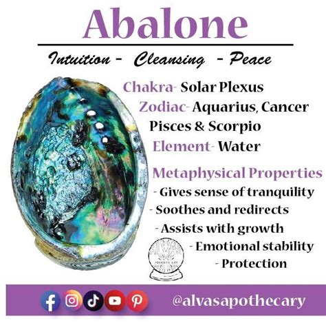 Abalone gemstone meaning.  Abalone Shell + Topaz for truth and forgiveness, to reduce misunder...