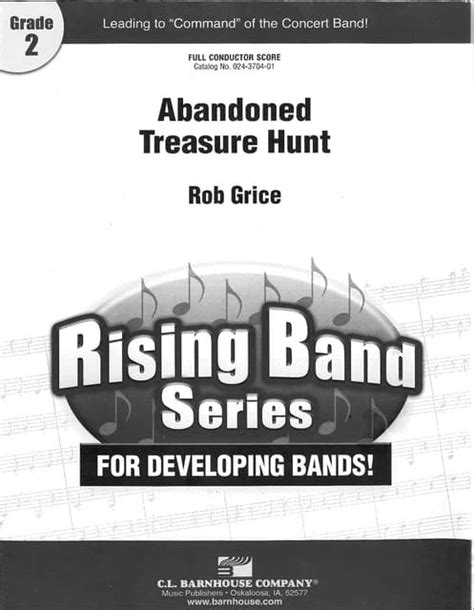 Abandoned Treasure Hunt Banda juvenil pdf