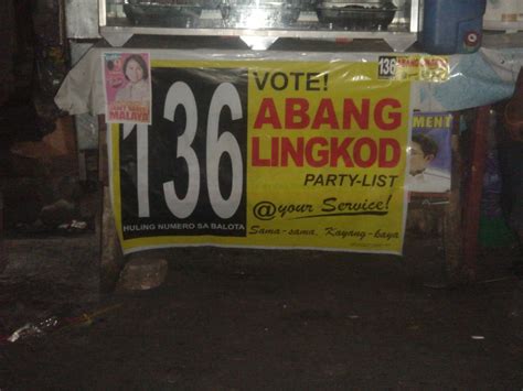 Abang Lingkod Party list v Comelec