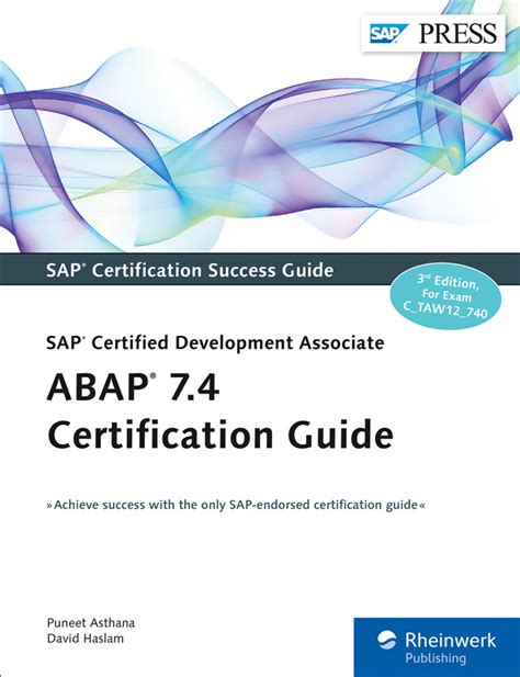 Abap 7 4 certification guide the sap endorsed certification series sap press. - Misc tractors simplicity broadmoor 5010 chassis only service manual.