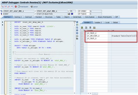 Abap Free Memory