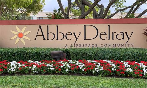 Abbey delray. About Abbey Delray South in Delray Beach, Florida. Abbey Delray South is a Senior Living provider in Delray Beach, Florida that offers residents Nursing Homes, … 