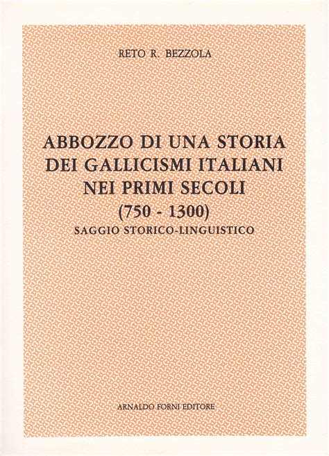 Abbozzo di una storia dei gallicismi italiani nei primi secoli (750 1300). - Helmuth osthoff zu seinem siebzigsten geburtstag.