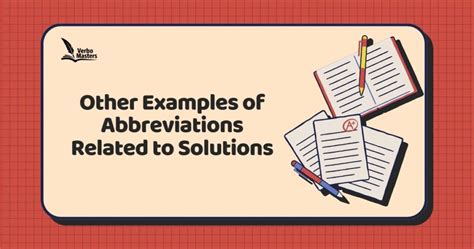 Abbreviation For Solutions