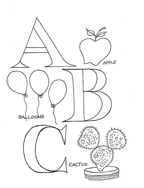 Abc Color Pages Coloring Home