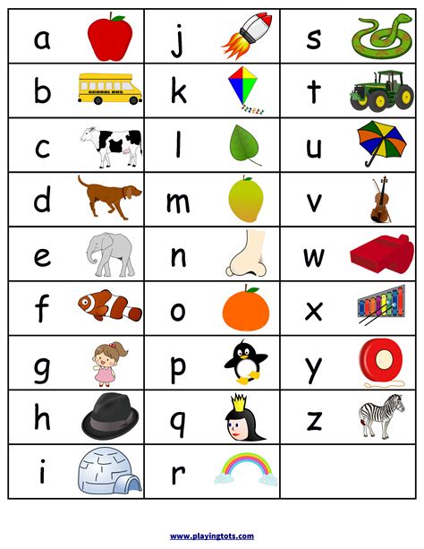 Abc Learning Free Printables For Kids