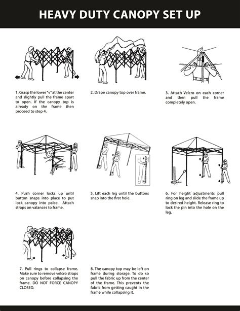 Abc canopy 10x10 instructions. ★Durable Fabric: Our gazebo canopy is made of Rip-Lock fabric which has long lasting properties, UV protection and prevents water gathering, perfect for providing shade or rain protection. ★Vented Top Roof: The two-tier gazebo roof provides stability in windy conditions, keeps proper airflow and helps reduce heat and wind stress on the top. 