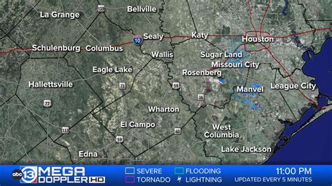 View our Mega Doppler Southeast Texas weather radar map for curren