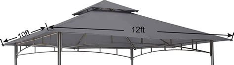 This steel gazebo has a durable build and vented top for durabi