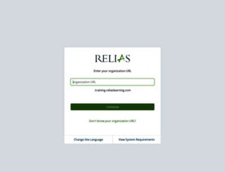 training and your certificates on the Relias Platform just li