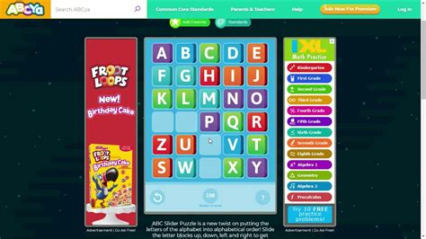 ABCya is a website that provides free learning games for kids in grades Pre K through 6. ABCya! games are organized by grade and subject area and cover a wide array of topics including math, typing, literacy, pattern recognition, word formation, and more. kids can play ABCYa for free, however, the free version supports ads….
