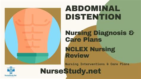 Abdominal Distention Nursing Diagnosis and Nursing Care Plan