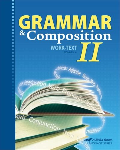 Abeka Product Information Grammar and Composition II