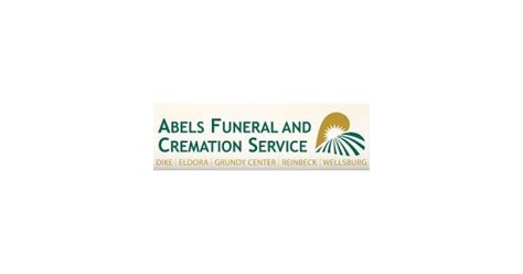 Abels funeral home eldora iowa. .  ...