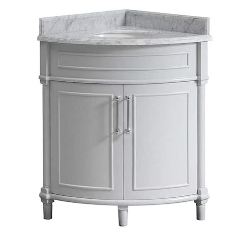 Aberdeen 32 in. W x 23 in. D x 34.5 in. H Bath Corner Vanity in …