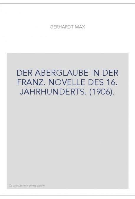 Aberglaube in der französischen novelle des 16. - Download buku manual honda jazz 2005.