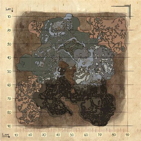  The resource maps show the locations of all the main resources