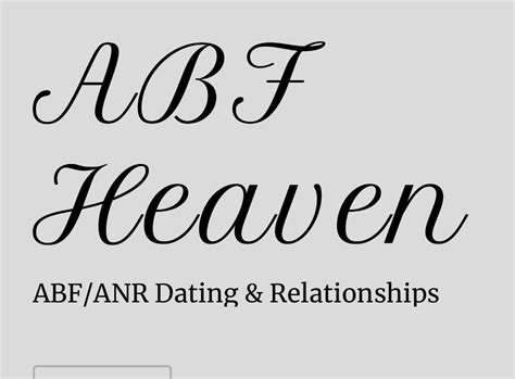 Abfheaven - December 2, 2023 at 12:58 pm #364053. Steve. Participant. Male. Looking for: Female. United Kingdom. Hi I hope your well, I’ve just seen your profile and I’m looking for a nice and friendly ANR relationship where we can both enjoy out time together, I hope you would like the same too if you do please write back to me oh I’m in the Herts ...