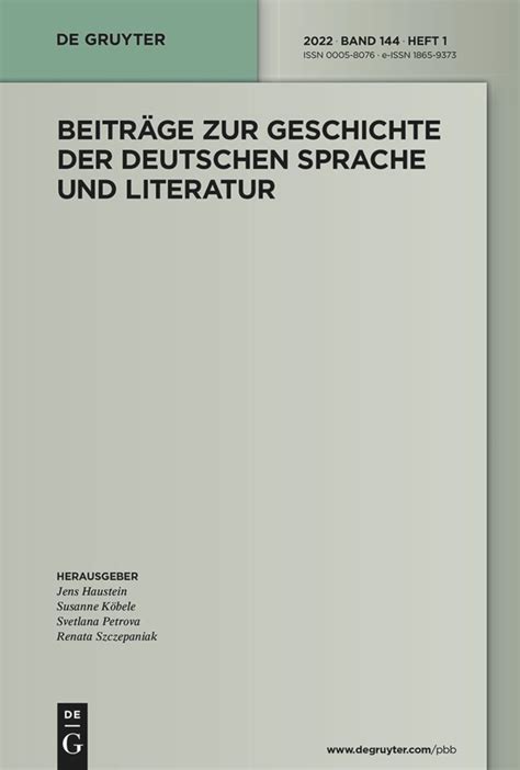 Abhandlungen zur sprache und literatur, bd. - Lesson plans for early learning guide.