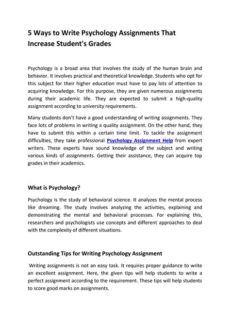 Abhishek Mishra Work Psychology Assignment