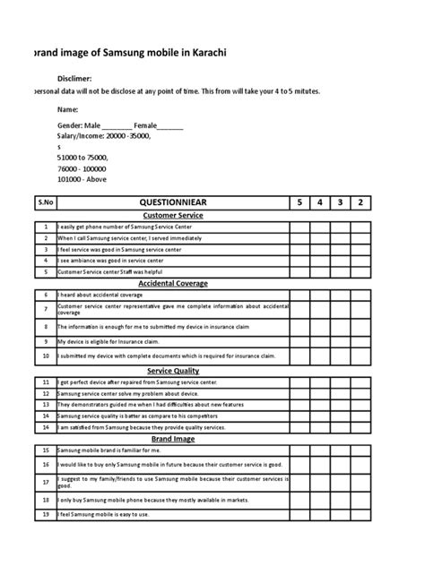 Abid Latest Questionnaire