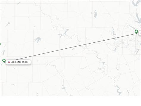 Abilene to dallas. Most people fly from Abilene (ABI) if they book a flight from Abilene to Dallas/Fort Worth. On average, Abilene has 6 outbound flights to Dallas/Fort Worth per day from 1 airline. Abilene is conveniently located just 3.9 mi from Abilene’s city center. 