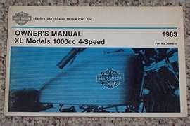 Able service manual for 1984 1000cc sportster. - Peleja de xangô com a diaba sem rabo.