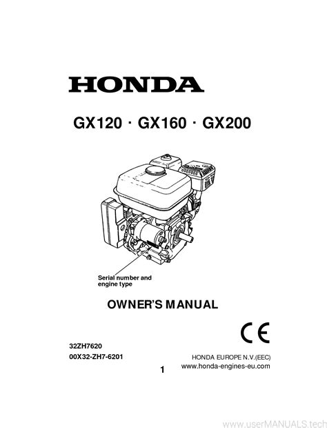 Able user manual for honda gx160 generators. - La navigation internationale du congo et du niger.