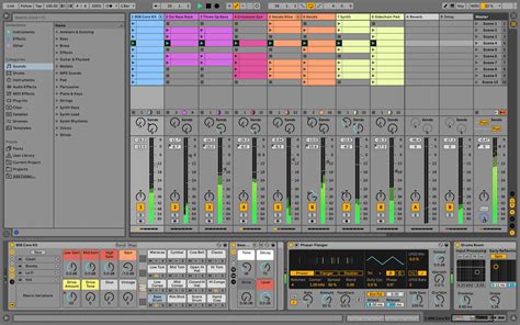 Ableton free. Play just for fun, or start song ideas to continue in Live. Using Ableton Cloud, you can send your Note Set to Live without leaving the app. Then keep working with all the same devices as in Note, but with additional parameters available. You can edit all your MIDI notes, and all your samples and sounds from Note are exactly the same. 