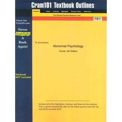 Abnormal psychology 6e sixth 6th edition by ronald j comer hardcover textbook. - Kangaroo joey enteral feeding pump manual.