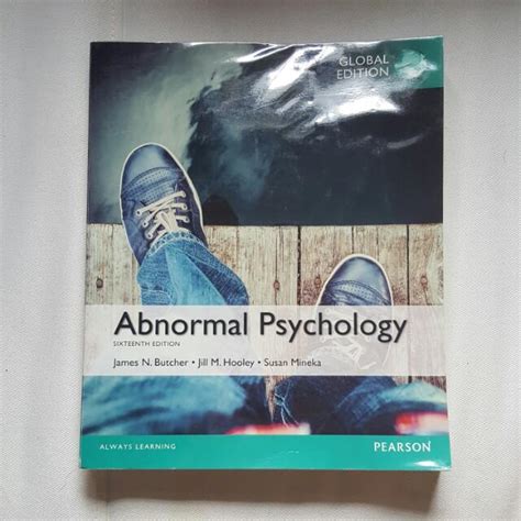 Abnormal psychology by butcher 16th edition hardcover textbook only. - El cuerpo diplomático español en la guerra de la independencia.