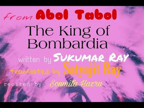 Abol tabol in english translated by satyajit ray