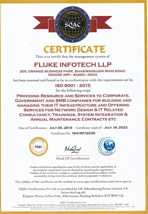 About - Fluke Infotech