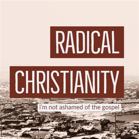 About - Radically Christian