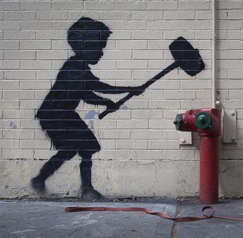 About Banksy Graffiti