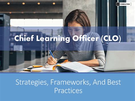 About Chief Learning Officer - Chief Learning Officer - CLO …