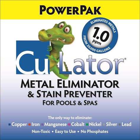 About CuLator Metal Eliminator and Stain Preventer